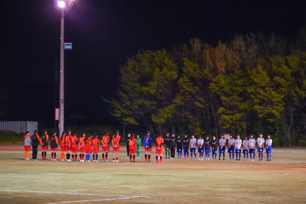 熊谷リリーズジュニアユースカサブランカ中学生女子サッカーチーム対AC館林フェリス