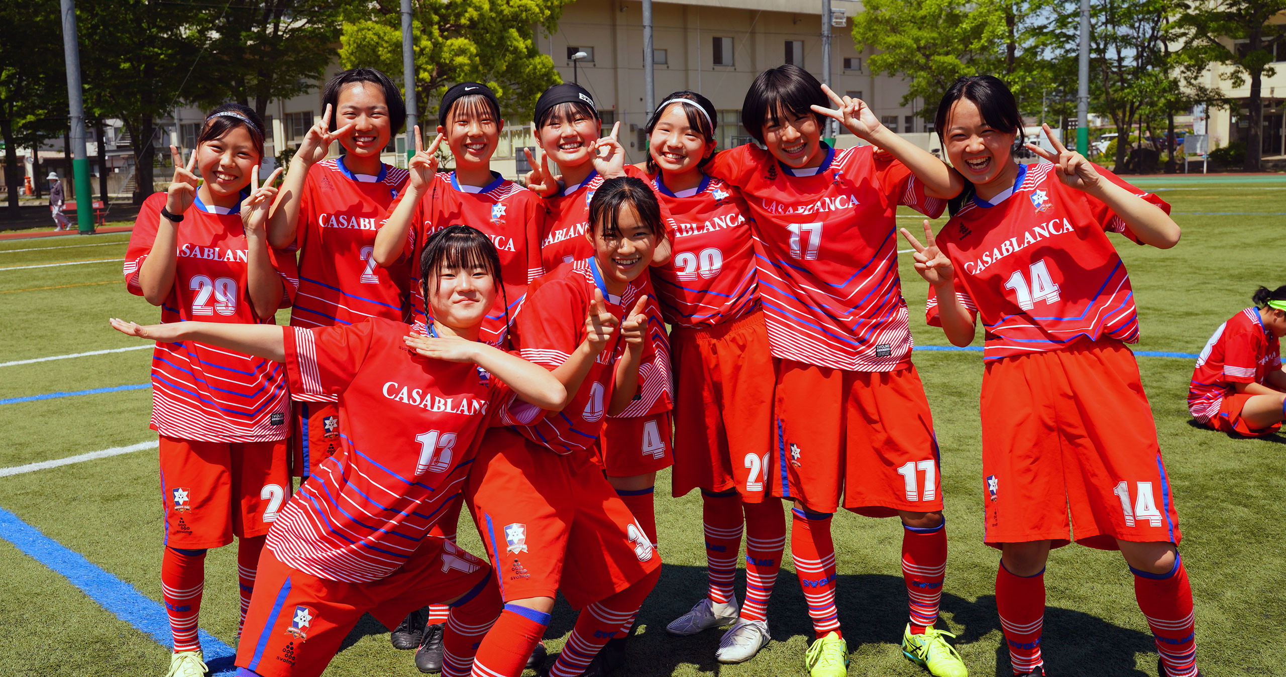 熊谷リリーズジュニアユースカサブランカ中学生女子サッカーチーム