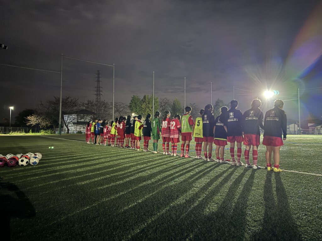 熊谷リリーズジュニアユースカサブランカ中学生女子サッカークラブチーム