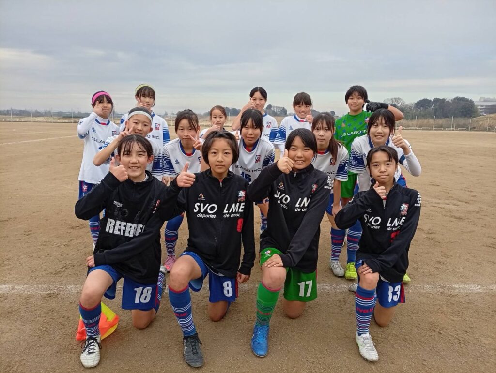 熊谷リリーズジュニアユースカサブランカ中学生女子サッカークラブチーム